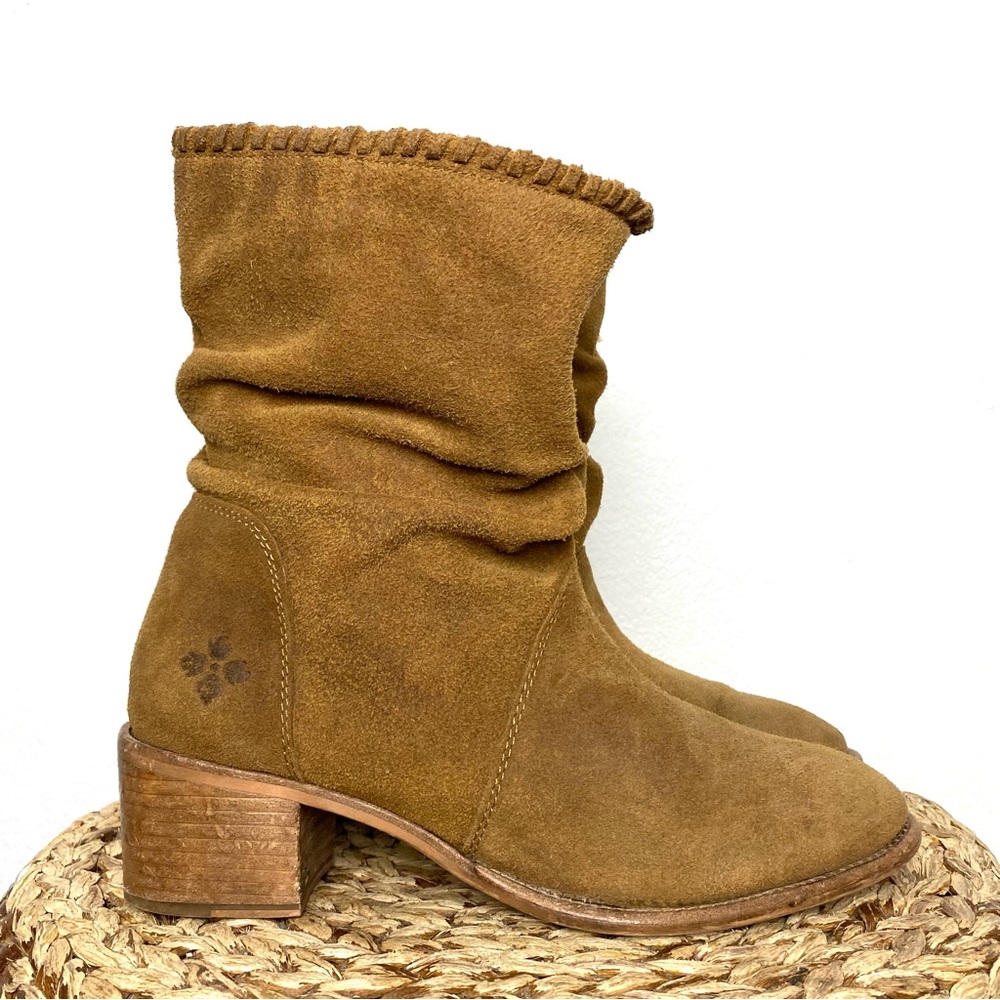 Patricia brown Nash brown suede Monte Boots western cowgirl